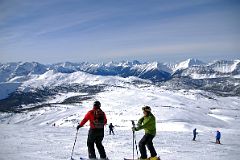 09H Quartz Hill, Mount Selkirk, Split Peak, Mount Shanks, The Monarch From Lookout Mountain At Banff Ski Sunshine Village Early Morning.jpg